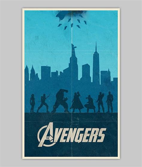 l affiche du film avengers par williamhenrydesign sur etsy 20 00 affiches de films