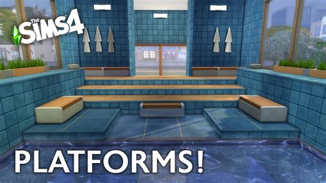 Using The New Platform Tool To Build A Spa Thermal Pool The Sims 4