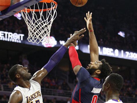 drummond caldwell pope help pistons beat lakers