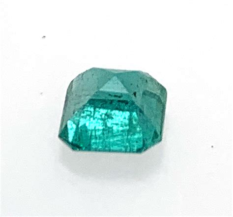 Gemstones-Zambian Emerald Asscher Cut 5mm 0.60 Carat Single Piece- 0.60 ...