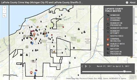 Michigan City Crime Map News