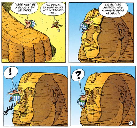 Oh Well Done Obelix The Sphinx Rasterix