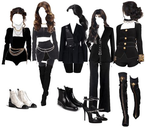 Black And Gold Outfit Shoplook In 2023 Black And Gold Outfit Kpop