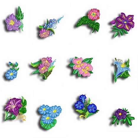 Whether you want to add embroidery to a shirt, a jacket, or leave them displayed in a hoop, these designs are the perfect compliment.this kit is designed for those who already have many sewing. Wildflower Appliques | Machine Embroidery Designs By Sew Swell