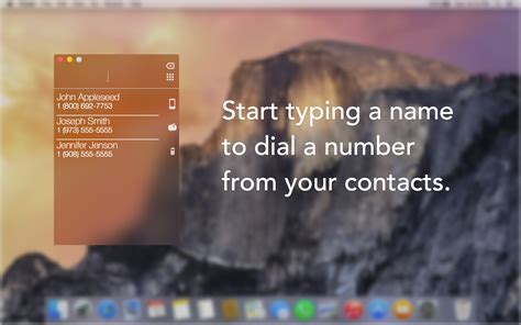 Continuity Keypad Adds A Beautiful Phone Dialer To Os X Yosemite