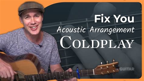 Fix You Coldplay Acoustic Beginners Guitar Lesson Sb 221 How To