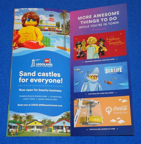 Brand New Official Guide To Awesome Legoland Florida Resort Booklet