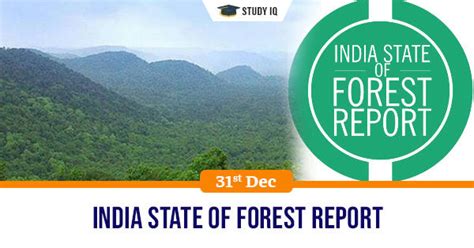 Daily Gk India State Of Forest Report