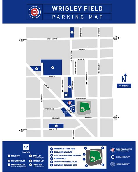 Where To Park At Wrigley Field Chicago Cubs