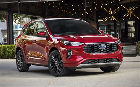 2023 Ford Escape Suv Undergoes Extensive Makeover Debuts New St Line