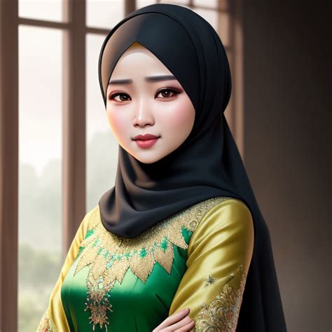 Ai Art Generator From Text Hijab Kebaya Boob Img