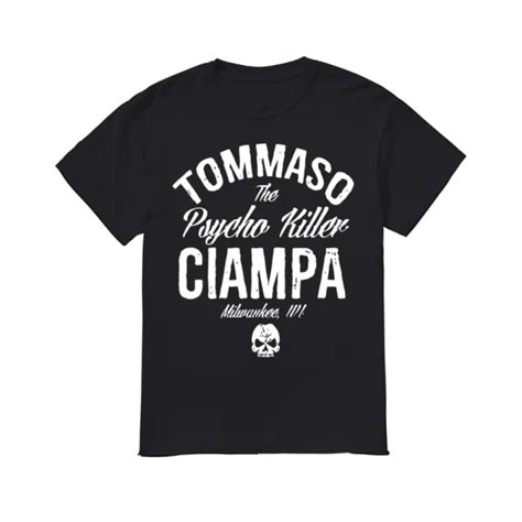 Blackheart Tommaso The Psycho Killer Ciampa Milwaukee T Shirt