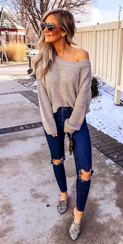 Amazing 48 Simple Ripped Jeans For Spring Style To Try Now