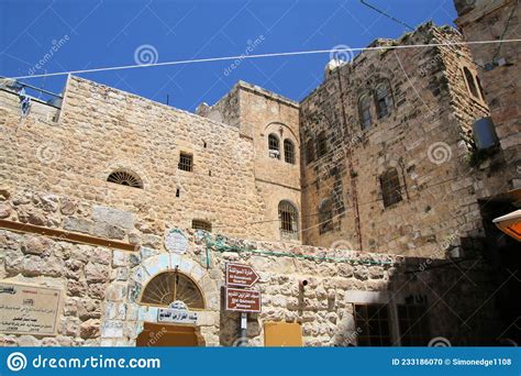 A View Of Hebron On The Palestinian Side Editorial Image Image Of