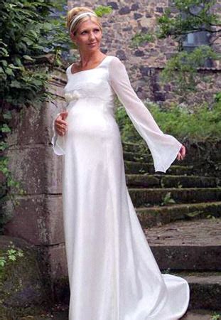 abito sposa incinta maniche lunghe 8517 | Sposalicious