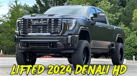 Jtx Forged Wheels On A Lifted 2024 Gmc Denali Hd 3500 🤤 Youtube