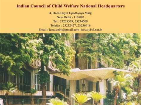 Indian Council For Child Welfare