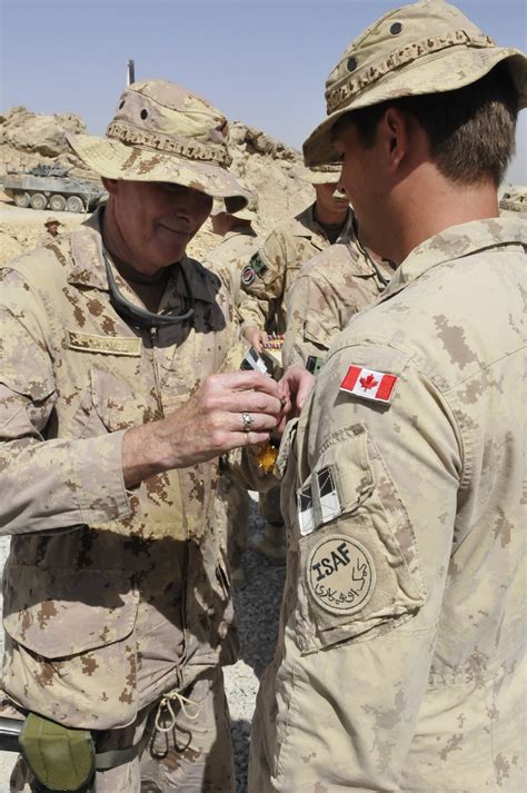 Dvids News General Campaign Star Medal Awarded To Canadian Soldiers