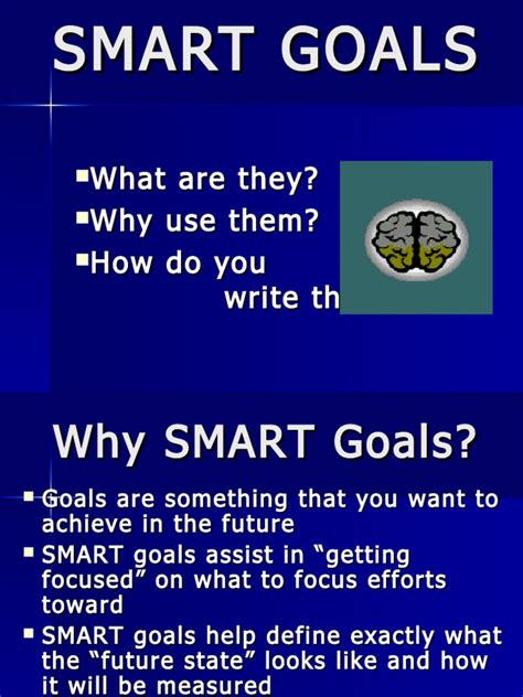Smart is an mnemonic acronym that establishes criteria for ideal goals and objectives in a project. Smart Goals | Educational Assessment | Rubric (Academic ...