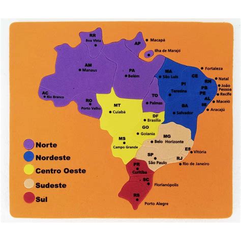 Atividades Sobre Estados E Capitais Do Brasil 3 Ano Downloads