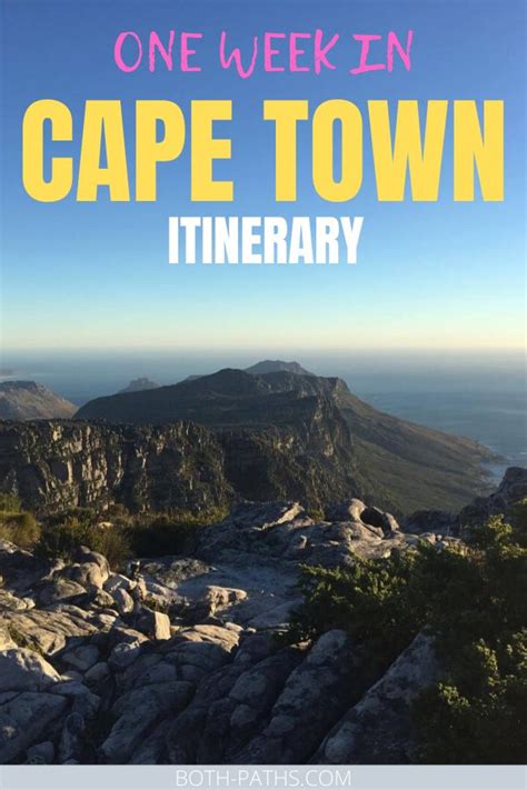 7 Day Cape Town Itinerary I 2020