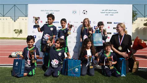 Arab International Academy Closes First Football Little League