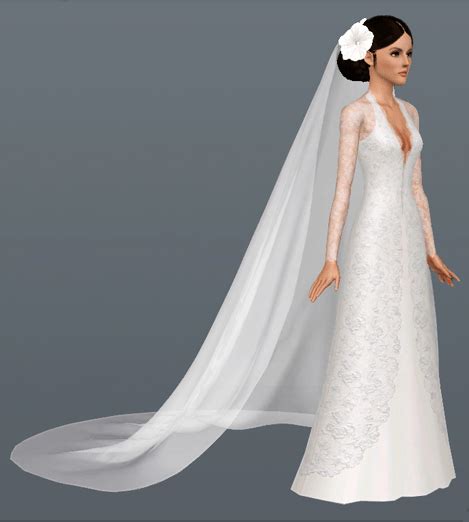 Sims Wedding Veil That Every Girl Dreams To Wear