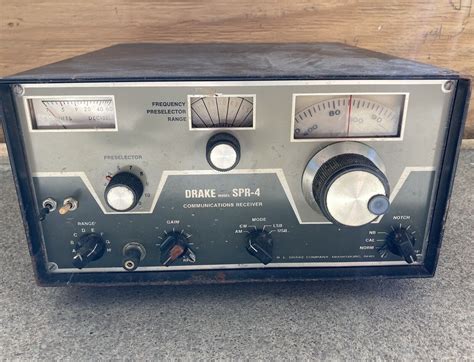 Vtg Drake SPR 4 Shortwave Amateur RADIO 2 Receiver Ham EBay