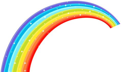 Rainbow Light Rainbow Transparent Png Clip Art Png Download 8000