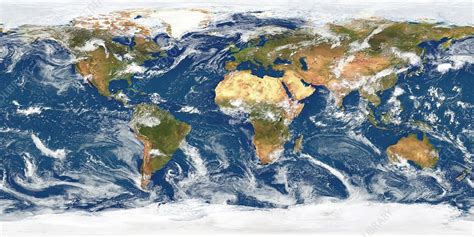 World Weather Satellite Image Stock Image C0053522 Science