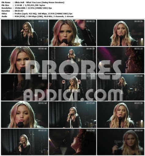 Olivia Holt What You Love Swing House Sessions Prores Addict