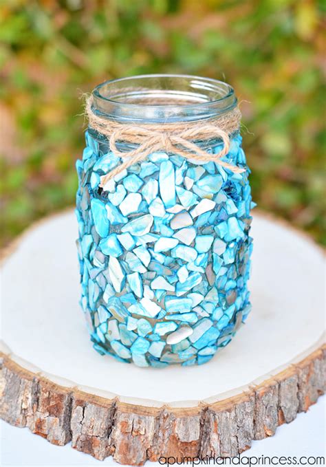 How To Make Beach Inspired Mason Jar Diy And Crafts