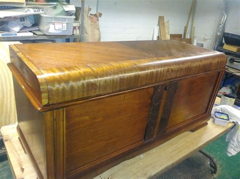 Finished Restoring Lane Cedar Chest From 1952 Aladdin Lamp Cedar