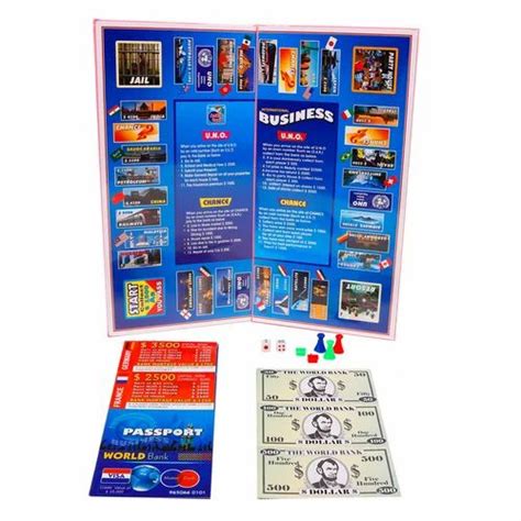 Multicolor Plastic And Board International Business Board Game Size
