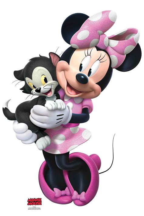 Minnie Mouse Roze Jurk Officiële Disney Kartonnen Uitsparing Standee