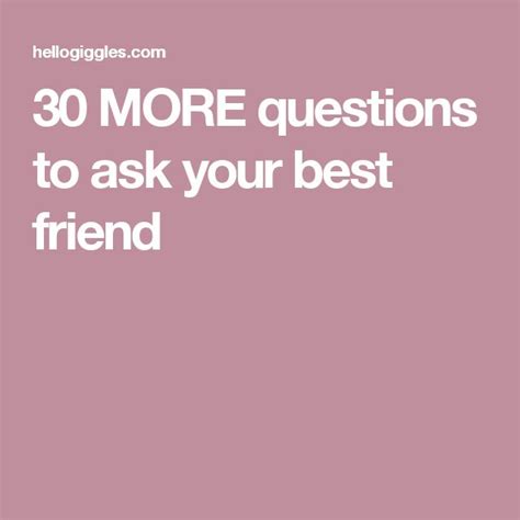 The 25 Best Best Friend Questions Ideas On Pinterest Questions For