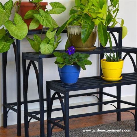 Sturdy Metal Plant Stand Holds 12 Plants