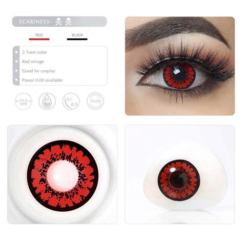 Buy Vampire Halloween Contact Lenses Scary Tokyo Ghoul Cosplay Eye