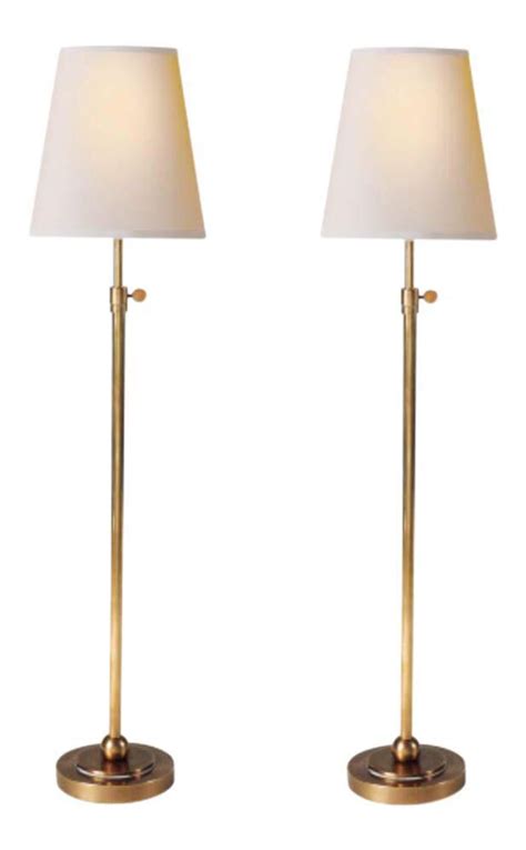 Circa Lighting Visual Comfort Bryant Brass Table Lamps A Pair On