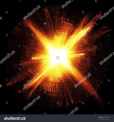 Particles Sparks Lens Flare Effect Stock Illustration 608582750