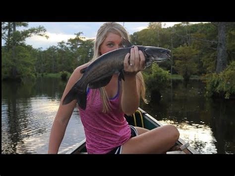 You're cutting through the rib cage. The EASIEST way to catch CATFISH! (Catch and Cook) - YouTube