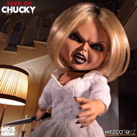 Mds Mega Scale Seed Of Chucky Talking Tiffany Gold Star Memorabilia Images And Photos Finder