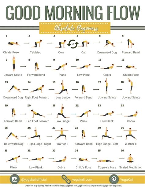 Simple Good Morning Yoga Flow For Beginners — Morning Yoga Morning