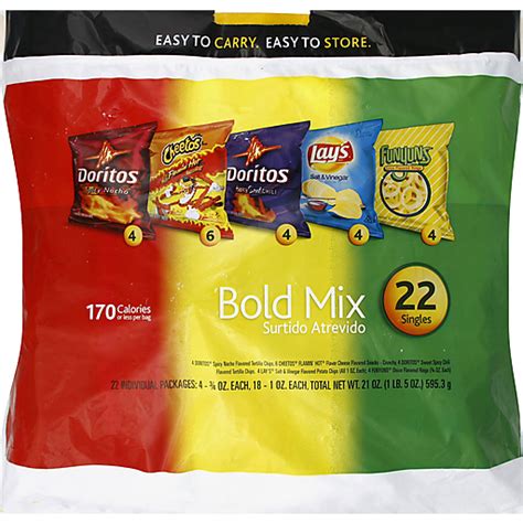 Bold Mix 22 Ct Bag Snacks Chips And Dips Foodtown