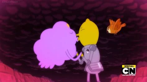 adventure time lemongrab and lumpy space princess kiss youtube