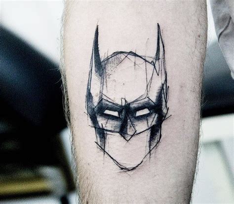 Batman Mask Tattoo By Kamil Mokot Photo 20488