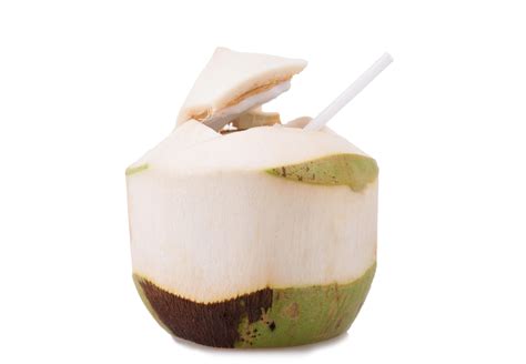 Green Coconuts With Drinking Straw Isolated 9290068 Stock Photo At Vecteezy