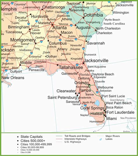 Interstate Map Of Alabama Secretmuseum