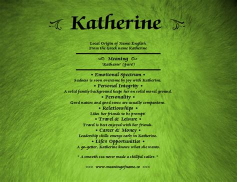 Katherine Meaning Of Name