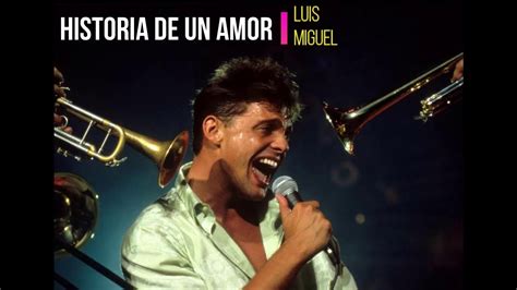 Luis Miguel Historia De Un Amor Argentina 1994 Consola Youtube